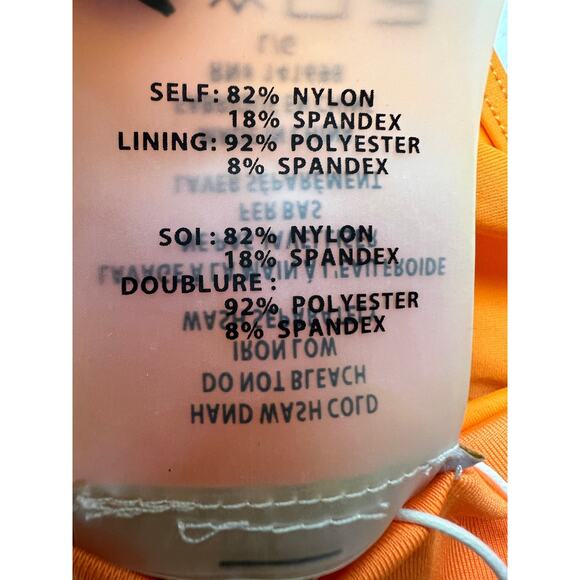 RAMY BROOK SIZE LARGE ISLA BIKINI SWIM BOTTOMS APRICOT ORANGE NEW - Picture 7 of 9